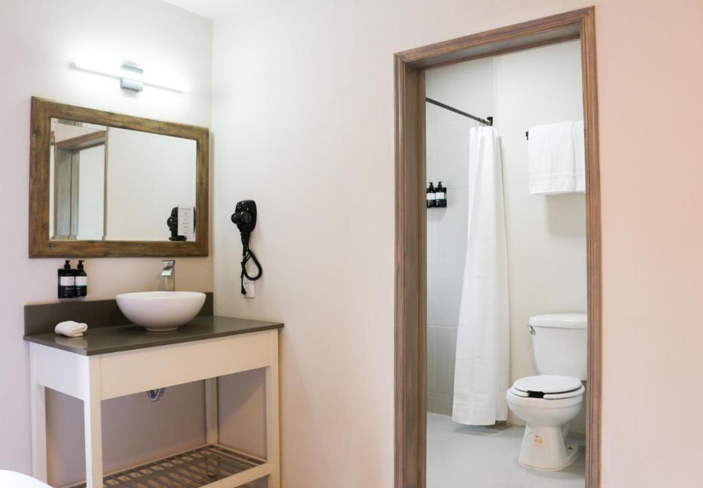 Koupelna v ubytování Casa Relox 43