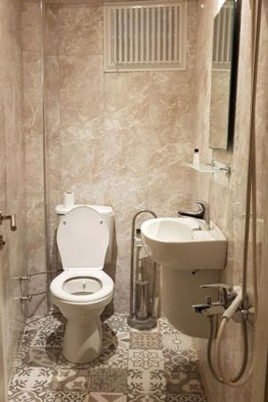Koupelna v ubytování NO PROBLEM OTEL Pansiyon