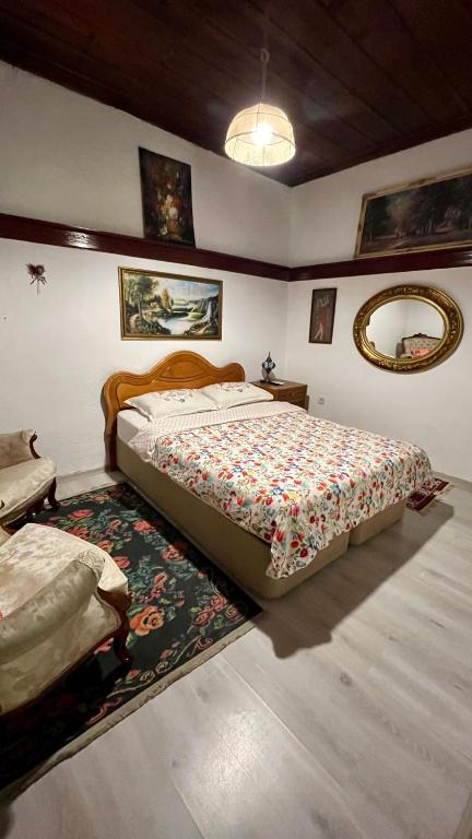 A bed or beds in a room at Mystic Konak
