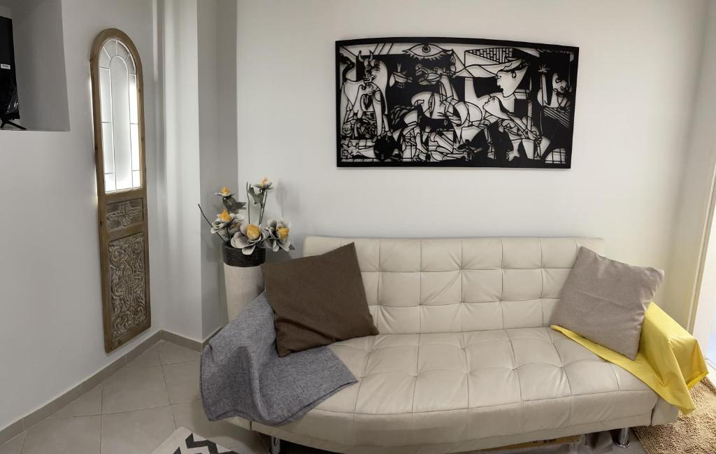 Posezení v ubytování By port apartment
