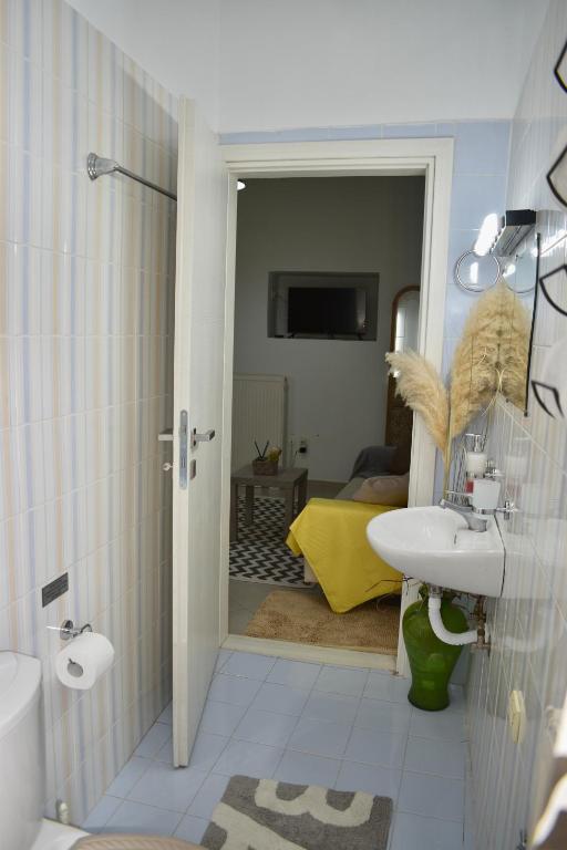 Koupelna v ubytování By port apartment
