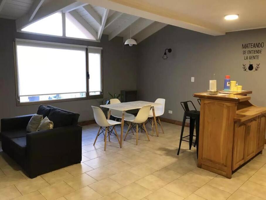 Posezení v ubytování Departamento para 4 personas