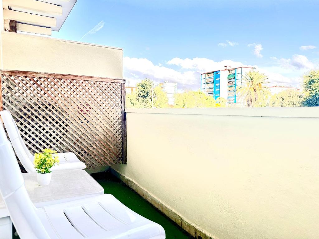 A balcony or terrace at Arriadh