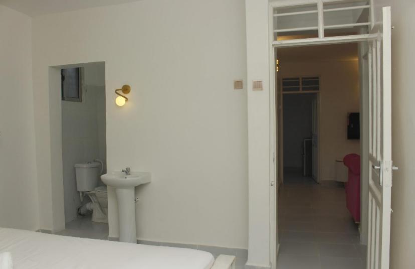 Koupelna v ubytování Repher's Suite