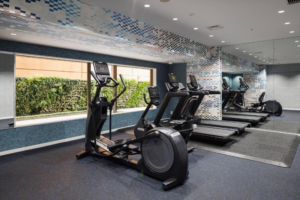 Fitness centrum a/nebo fitness zařízení v ubytování Hotel Metropolitan Edmont Tokyo