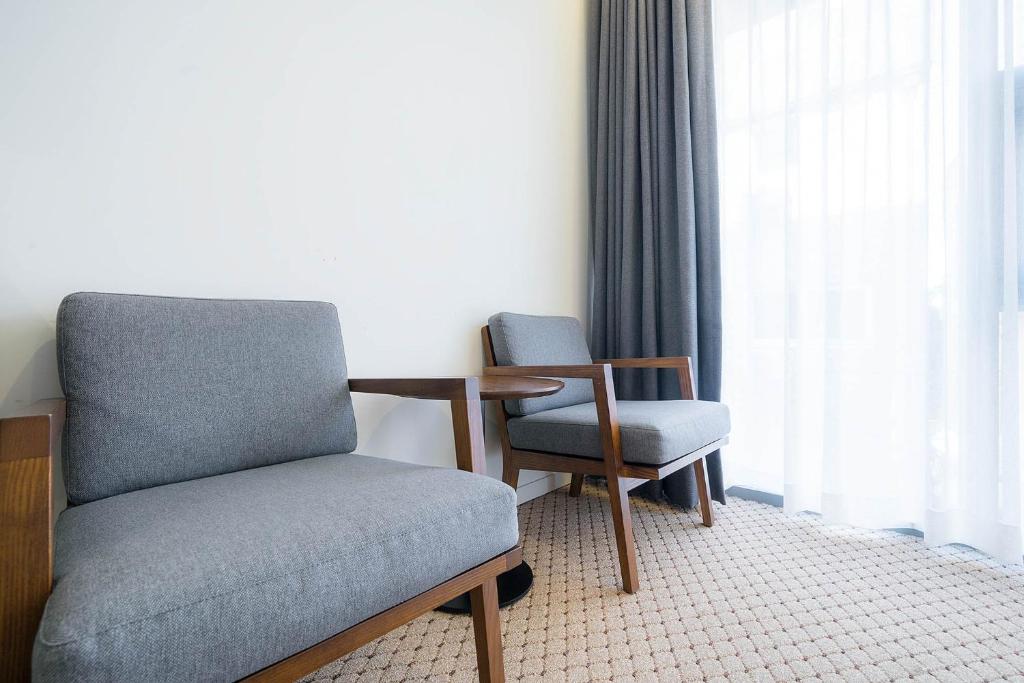 Posezení v ubytování Davin Hotel