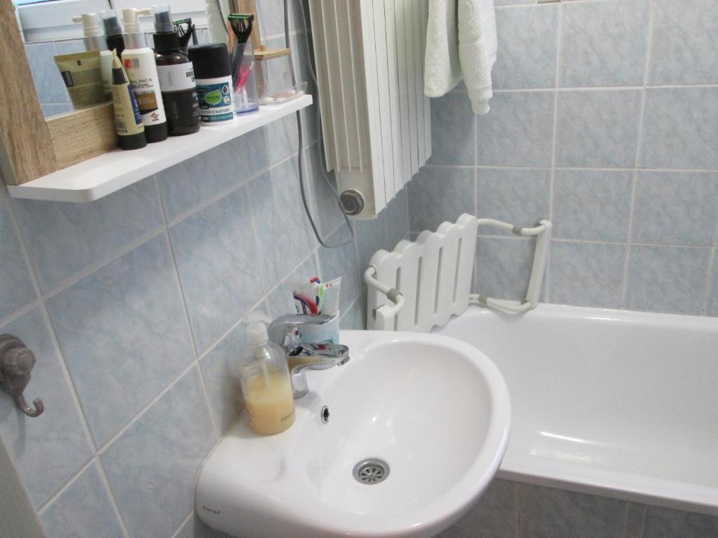 Koupelna v ubytování Room Zox
