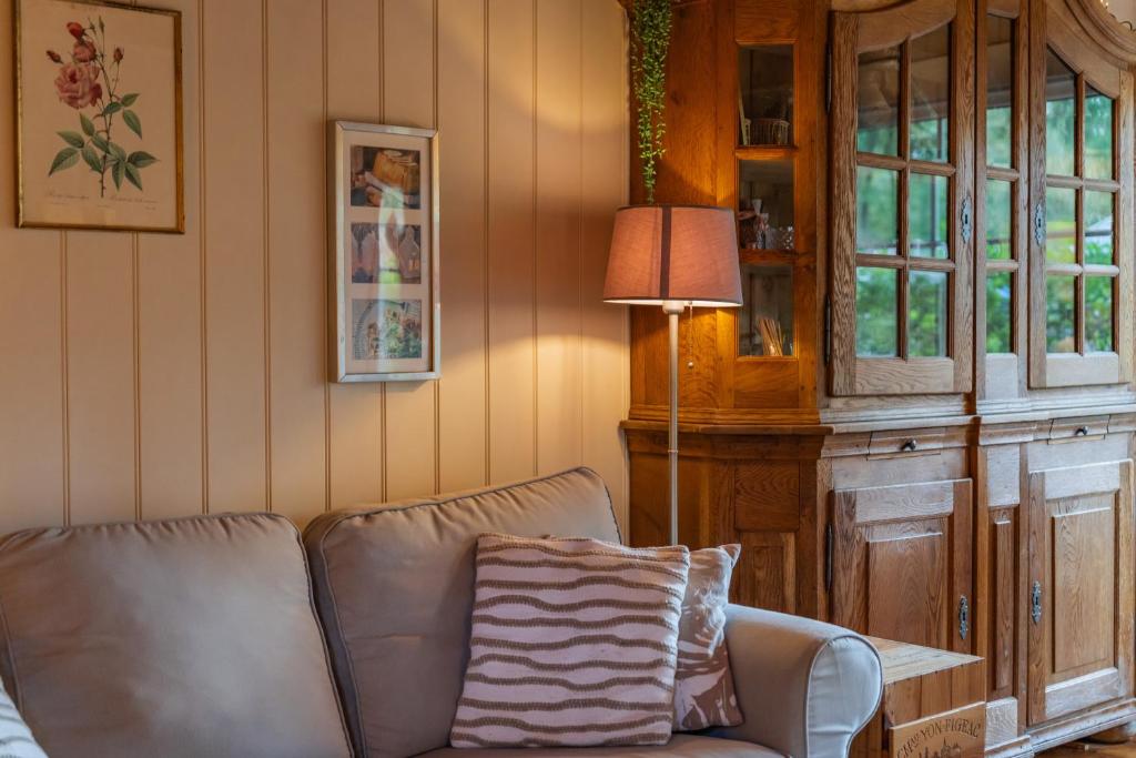 Posezení v ubytování Chalet Luxe