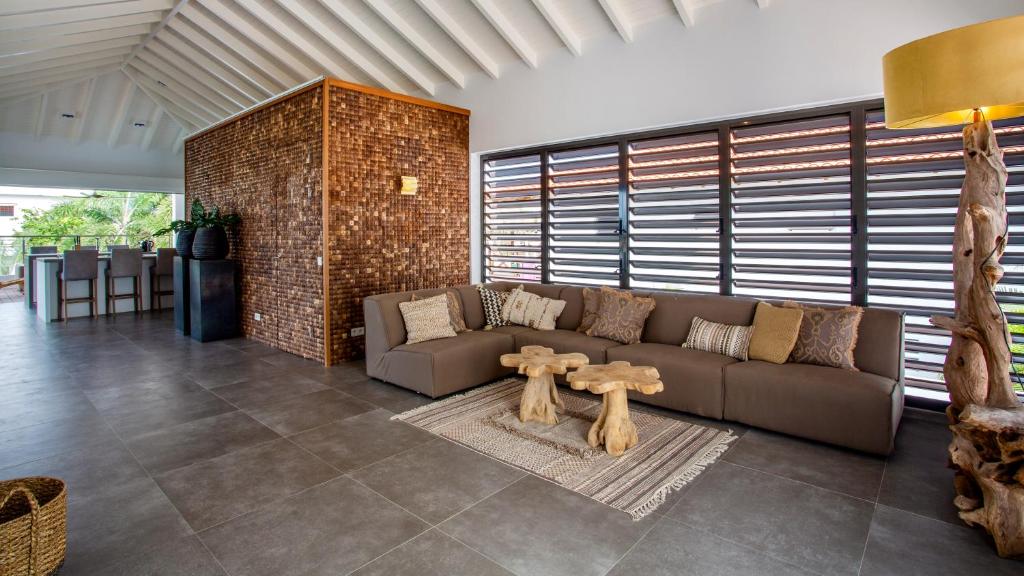 Posezení v ubytování The Villas by LXRYHOME