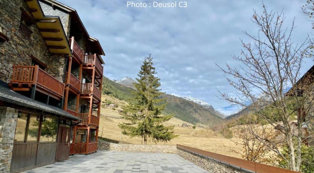 Nespecifikovaný výhled na hory nebo výhled na hory při pohledu z apartmánu