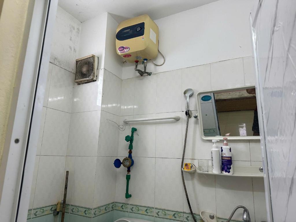Koupelna v ubytování Quan tro 21