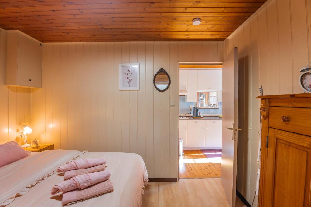 Postel nebo postele na pokoji v ubytování Chalet Luxe