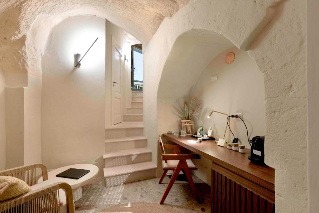 Posezení v ubytování Sant'Angelo - Le Residenze