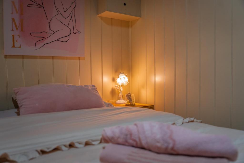 Postel nebo postele na pokoji v ubytování Chalet Luxe