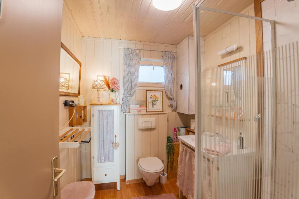 Koupelna v ubytování Chalet Luxe