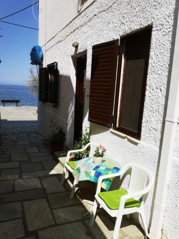 Nespecifikovaný výhled na moře nebo výhled na moře při pohledu z aparthotelu