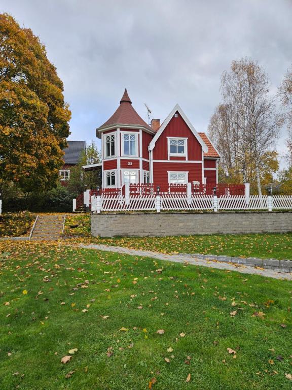 Zahrada ubytování Romme stugby