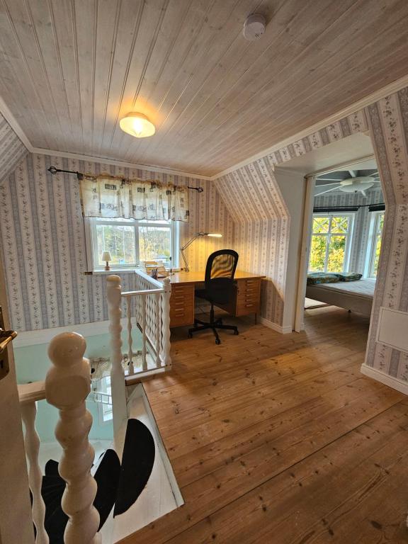 Posezení v ubytování Romme stugby