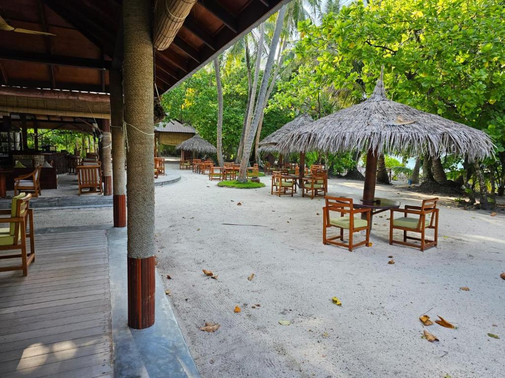 Zahrada ubytování Filitheyo Island Resort