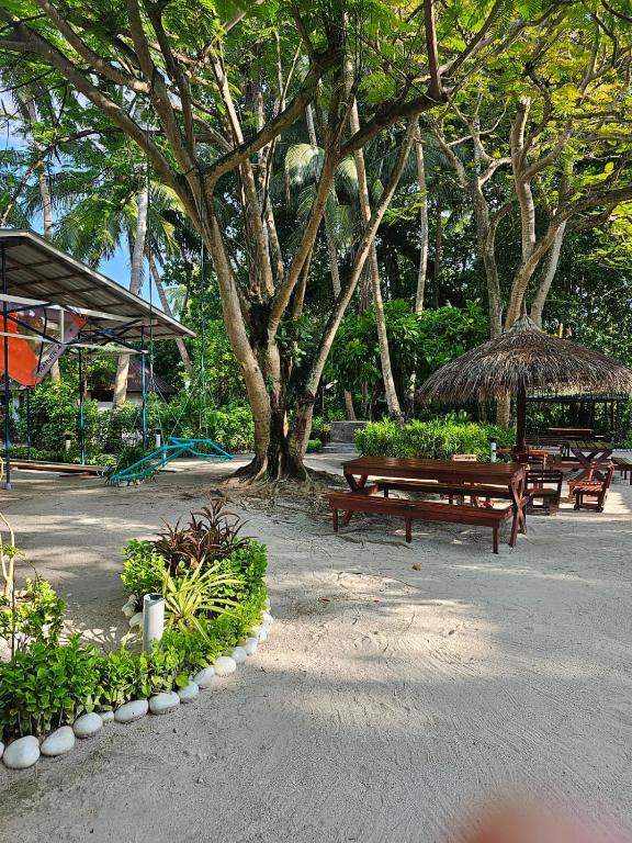 Zahrada ubytování Filitheyo Island Resort