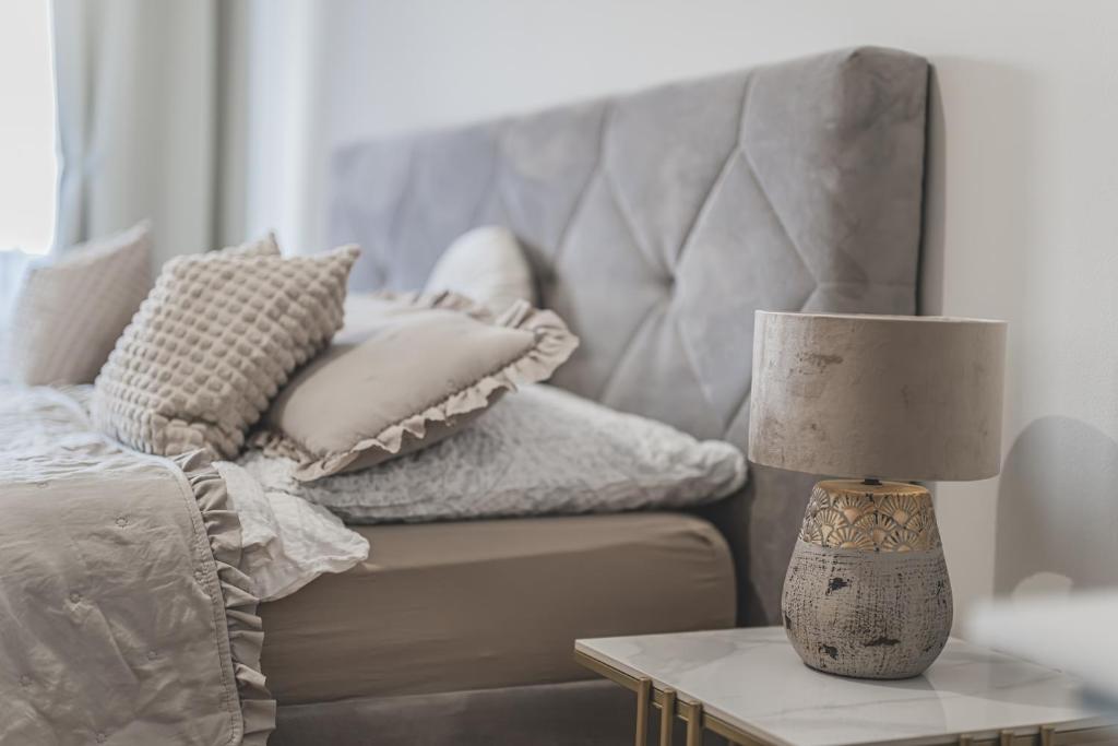Posezení v ubytování Luxusní Apartmán U Petrofa s vlastním parkovacím místem