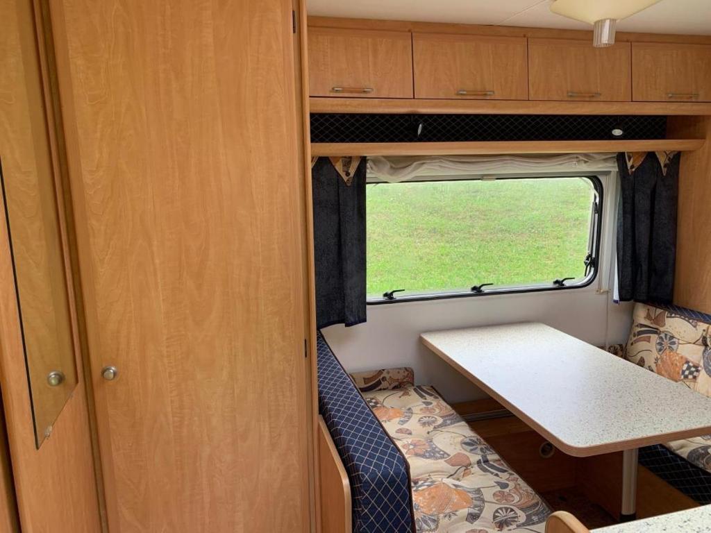 Posezení v ubytování Revier caravan-ig und cool