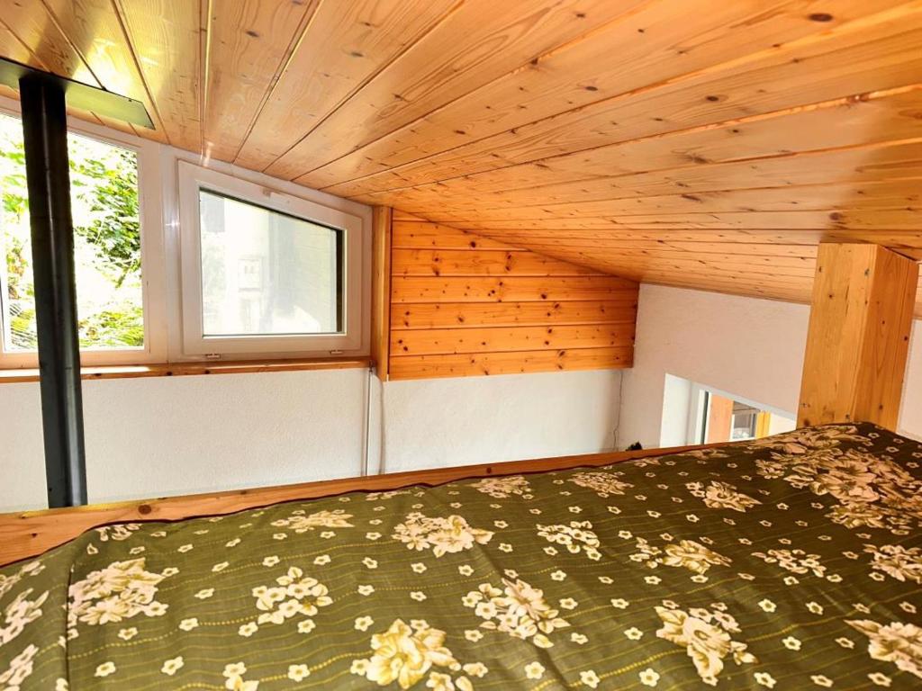 Postel nebo postele na pokoji v ubytování Revier Fuchs und Has