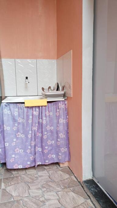Kuchyň nebo kuchyňský kout v ubytování Kitnet MiniHouse do Alto