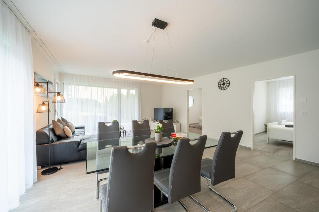 Posezení v ubytování Swiss Suites