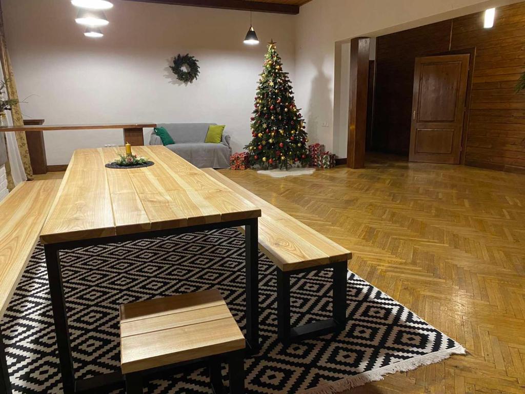 Posezení v ubytování Візерунок