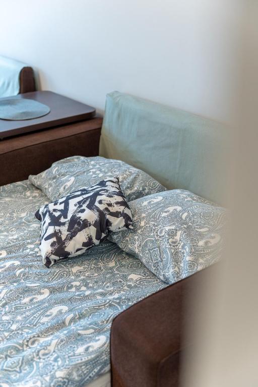 Posteľ alebo postele v izbe v ubytovaní Apartament Centrum 32m2 Kłodzko - Przyjaciół Ziemi Kłodzkiej