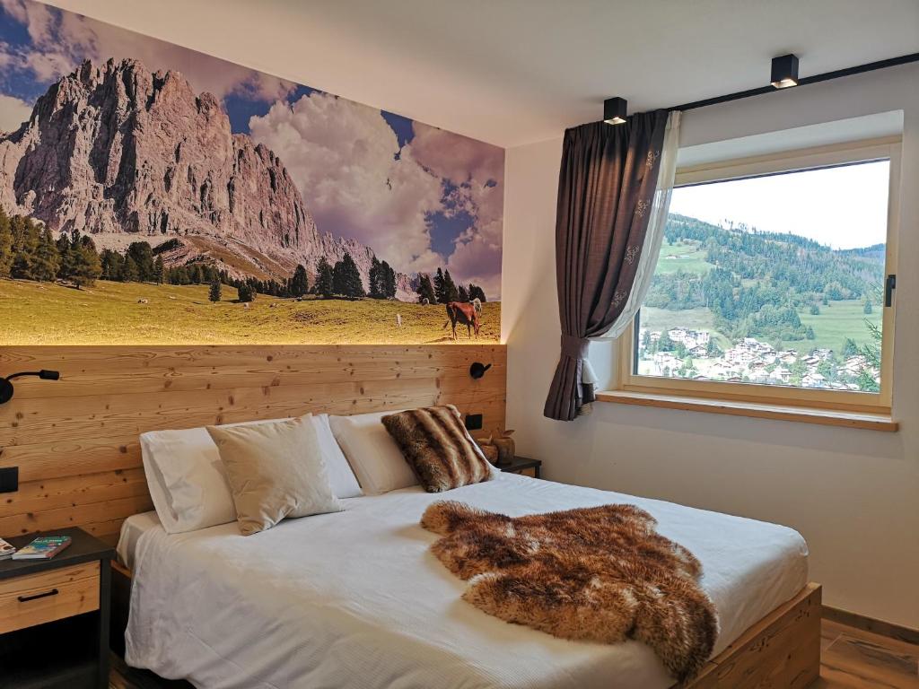 Nespecifikovaný výhled na hory nebo výhled na hory při pohledu z apartmánu