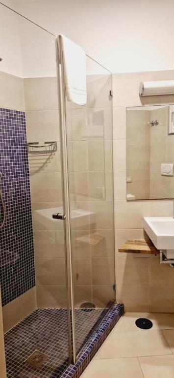 Koupelna v ubytování Hotel Giosue' a mare Sorrento
