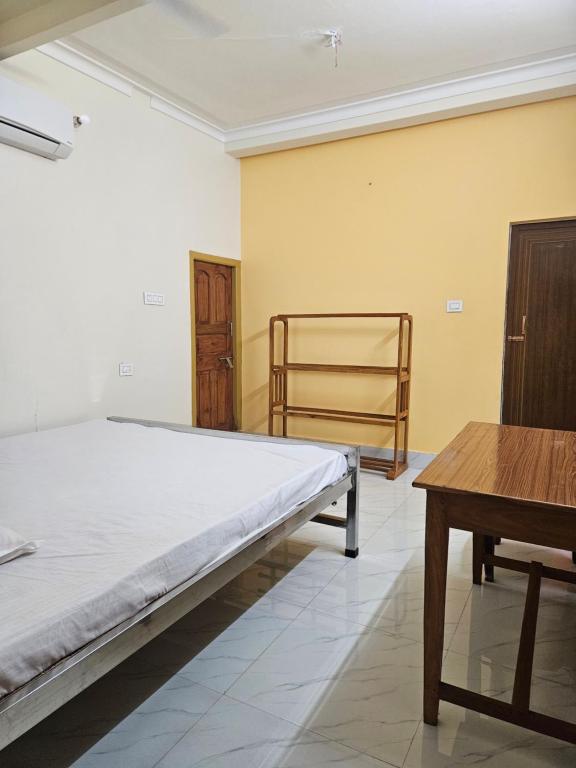 Ένα ή περισσότερα κρεβάτια σε δωμάτιο στο EcoHome-one bedroom