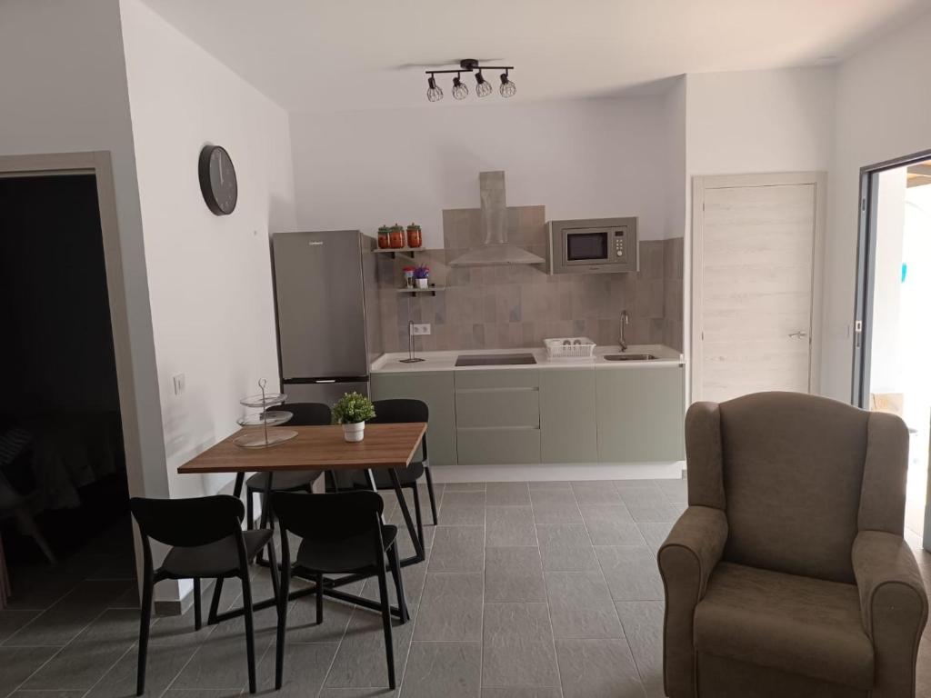 Posezení v ubytování casas del monte 1