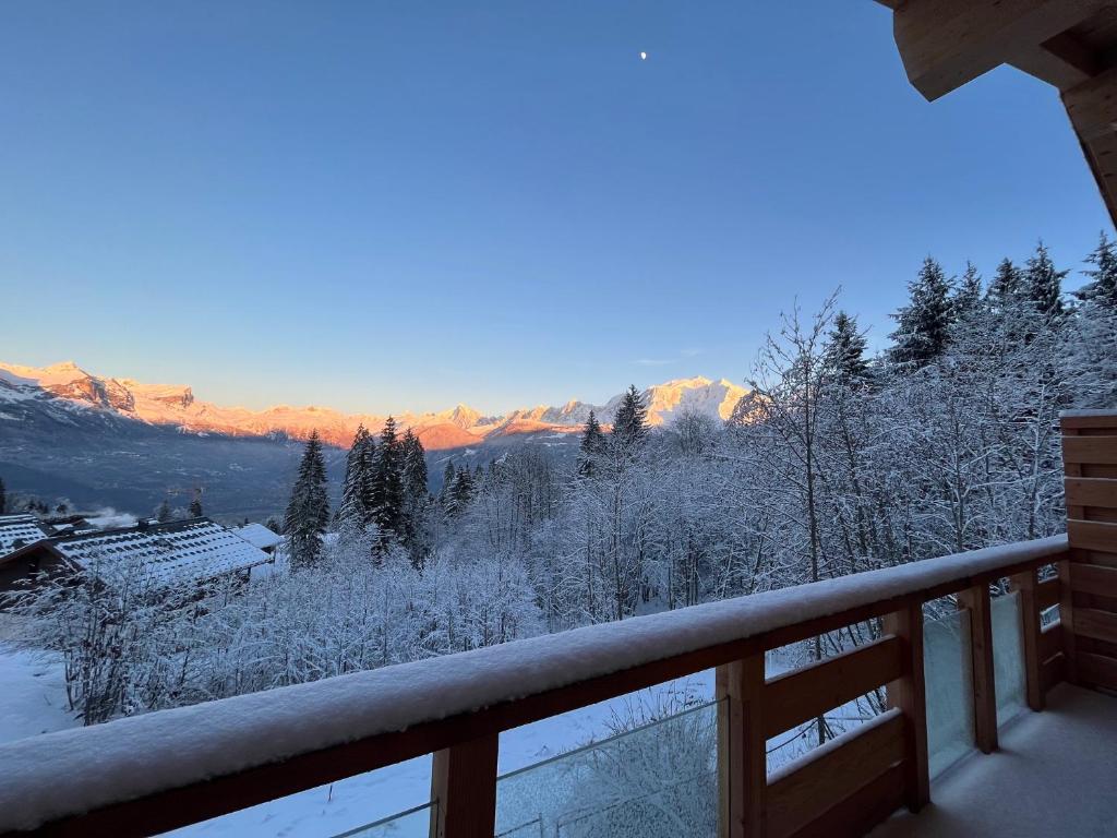 Photo de la galerie de l'établissement COMBLOUX, VUE IMPRENABLE, au PIED DES PISTES, à Combloux