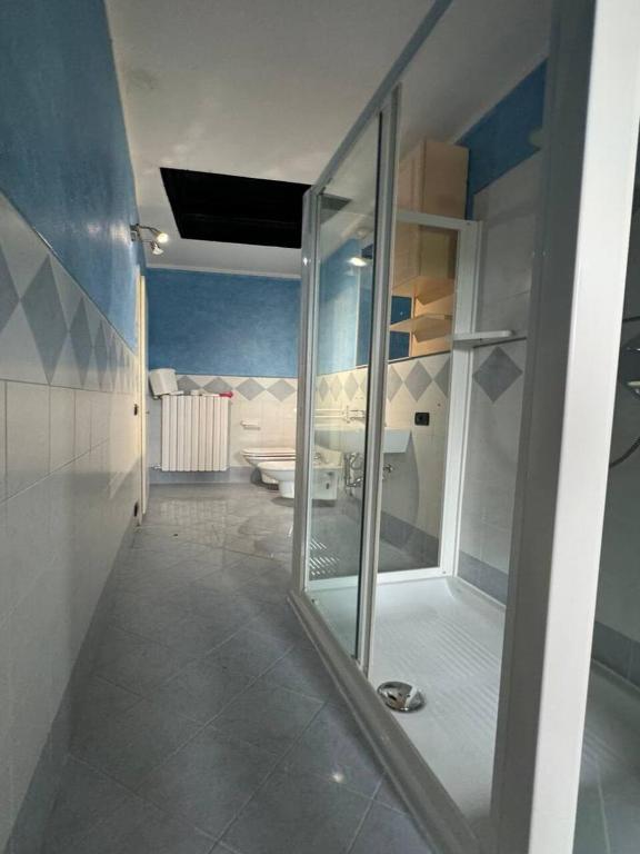 Koupelna v ubytování B&B Al Vec Licinsi'