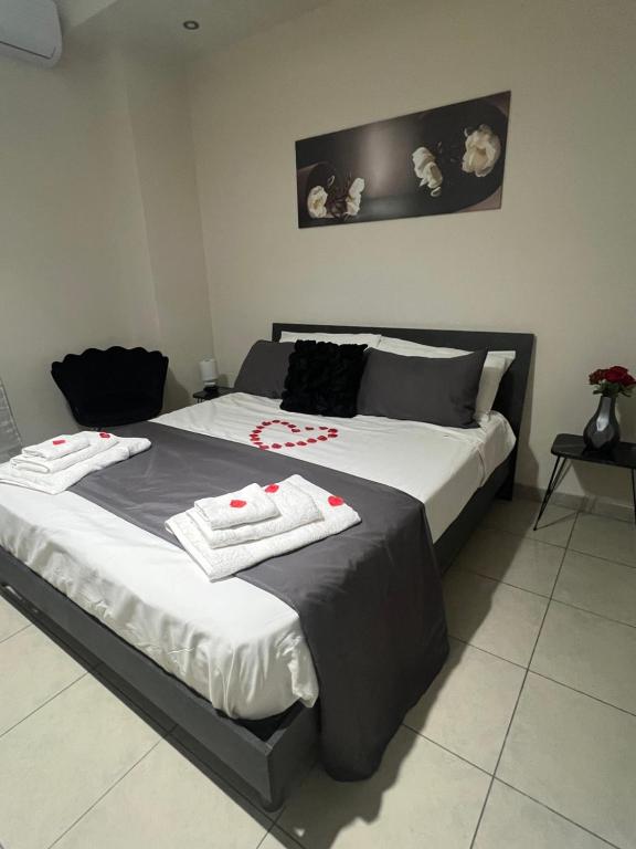 Postel nebo postele na pokoji v ubytování Incanto B&B