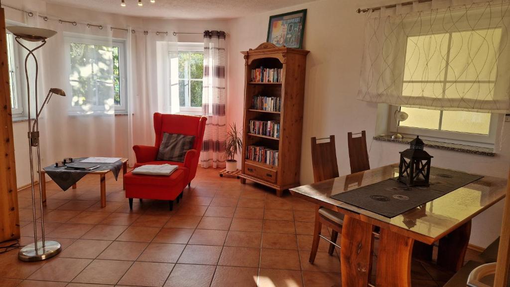 Posezení v ubytování "Villa Sabine"