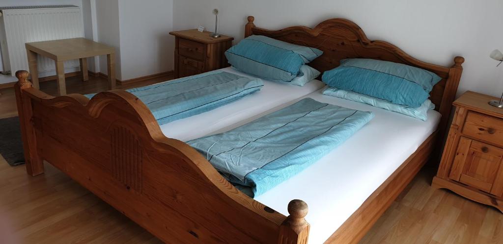 Postel nebo postele na pokoji v ubytování "Villa Sabine"
