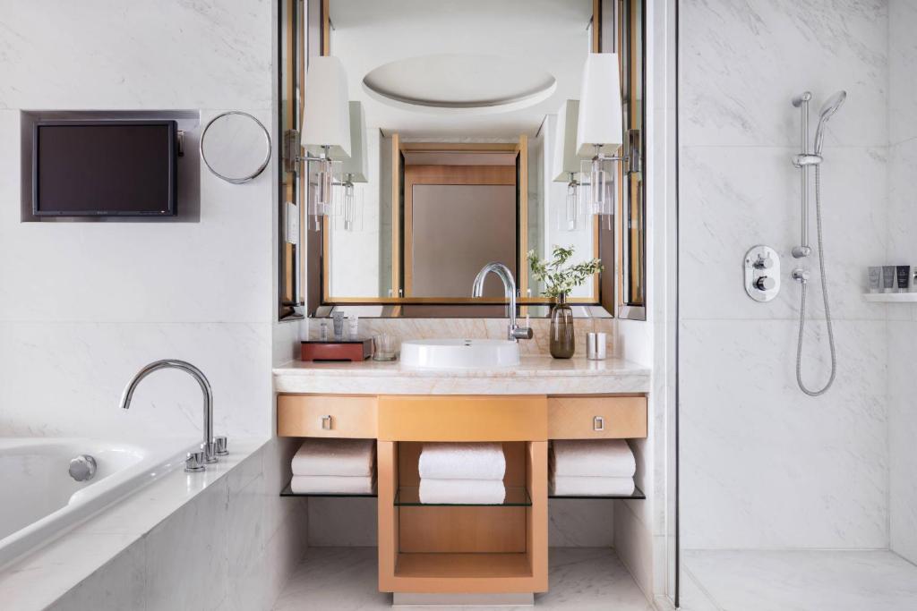 Koupelna v ubytování JW Marriott Hotel Beijing