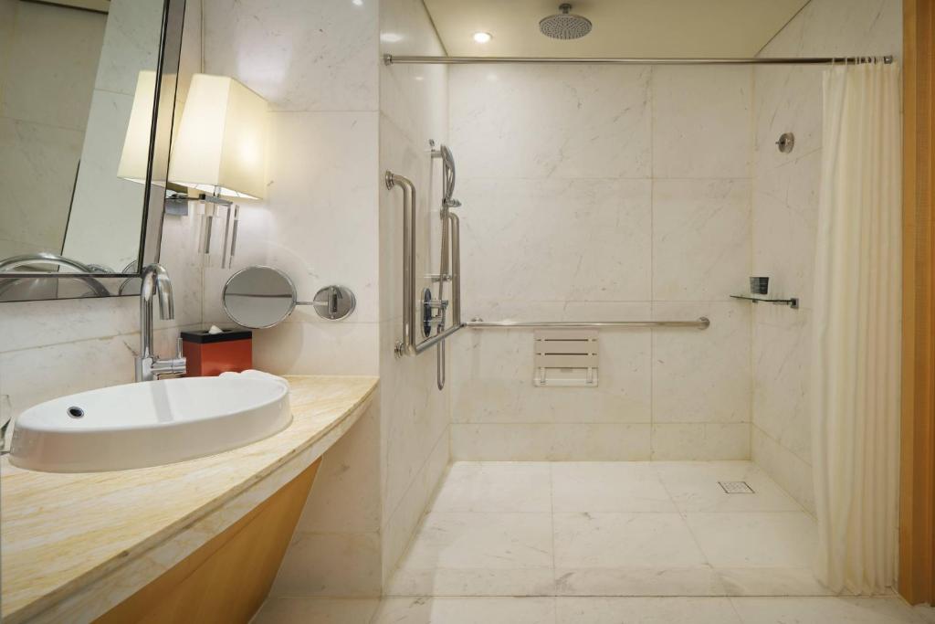 Koupelna v ubytování JW Marriott Hotel Beijing