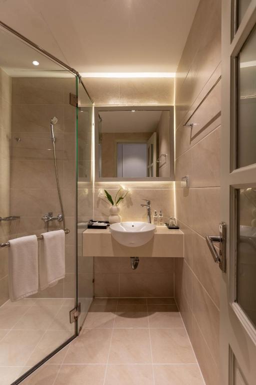 Koupelna v ubytování Keypad Hotel - Nhân Hòa