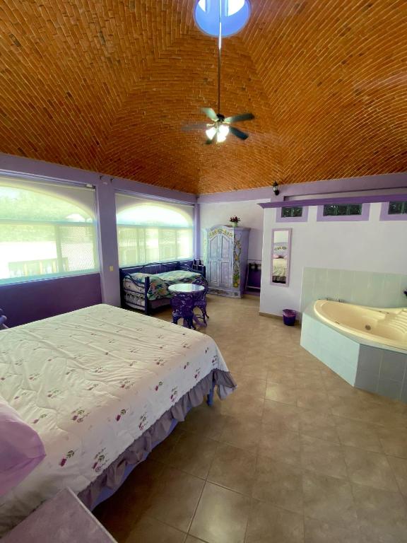Postel nebo postele na pokoji v ubytování Casa Morada