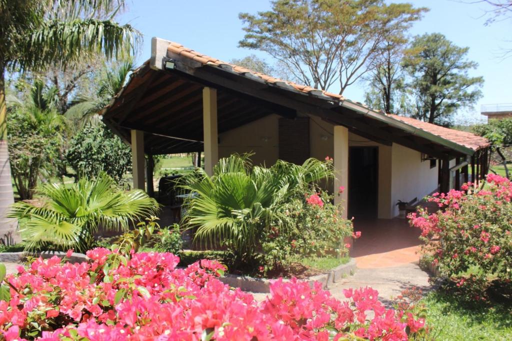Zahrada ubytování Posada San Miguel