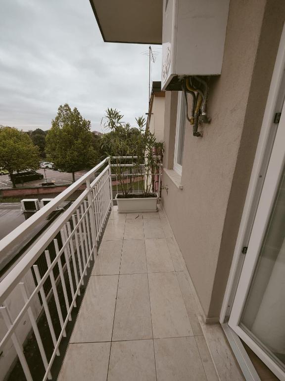 Balkón nebo terasa v ubytování Il Bosco di Thiene