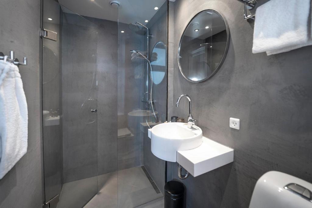 Koupelna v ubytování Motel One Copenhagen