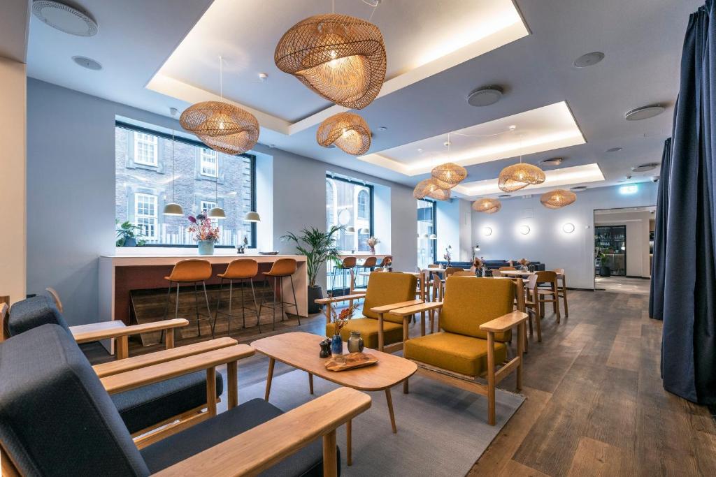 Posezení v ubytování Motel One Copenhagen