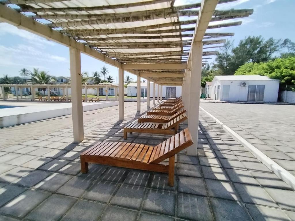 Balkón nebo terasa v ubytování Hotel Villas Xali