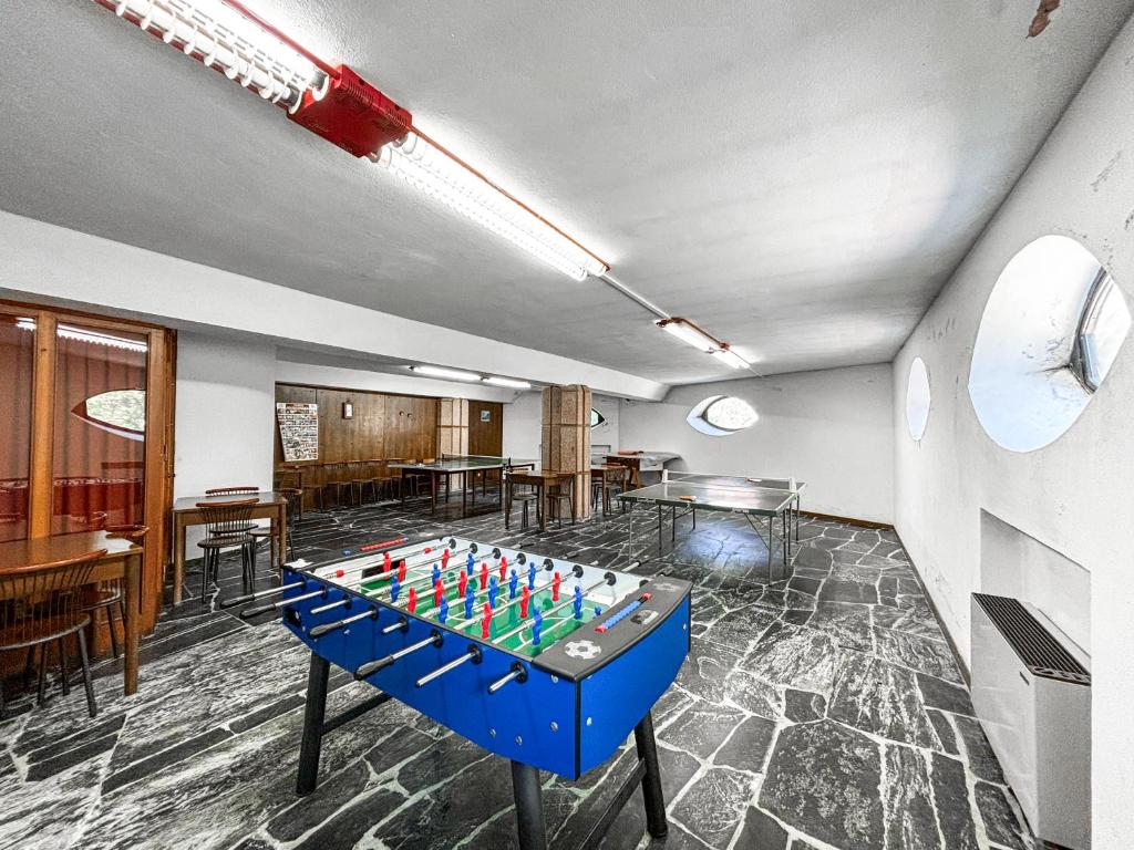 Herní místnost v ubytování Appartamento sulle piste da SCI con SALA GIOCHI